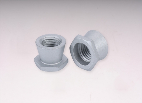 Shear nuts with mechancial galvanized